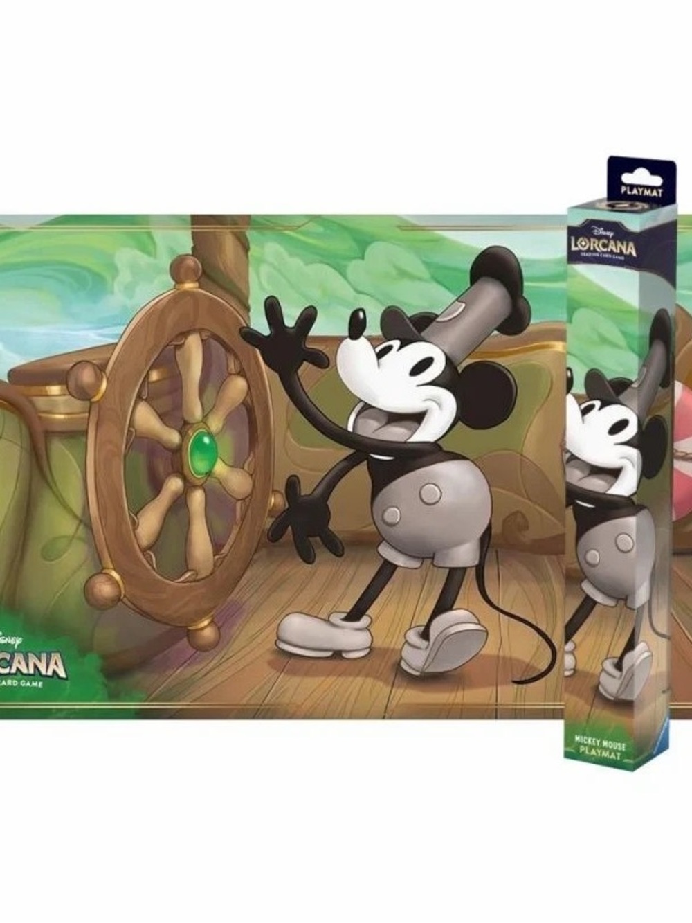 Disney Lorcana Steamboat Willie playmat